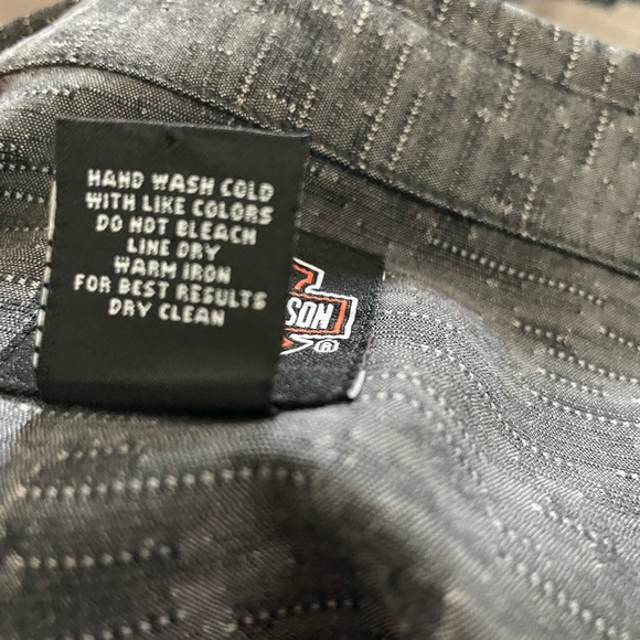 Harley Davidson Button Down Short Sleeve Shirt - Picture 14 of 14